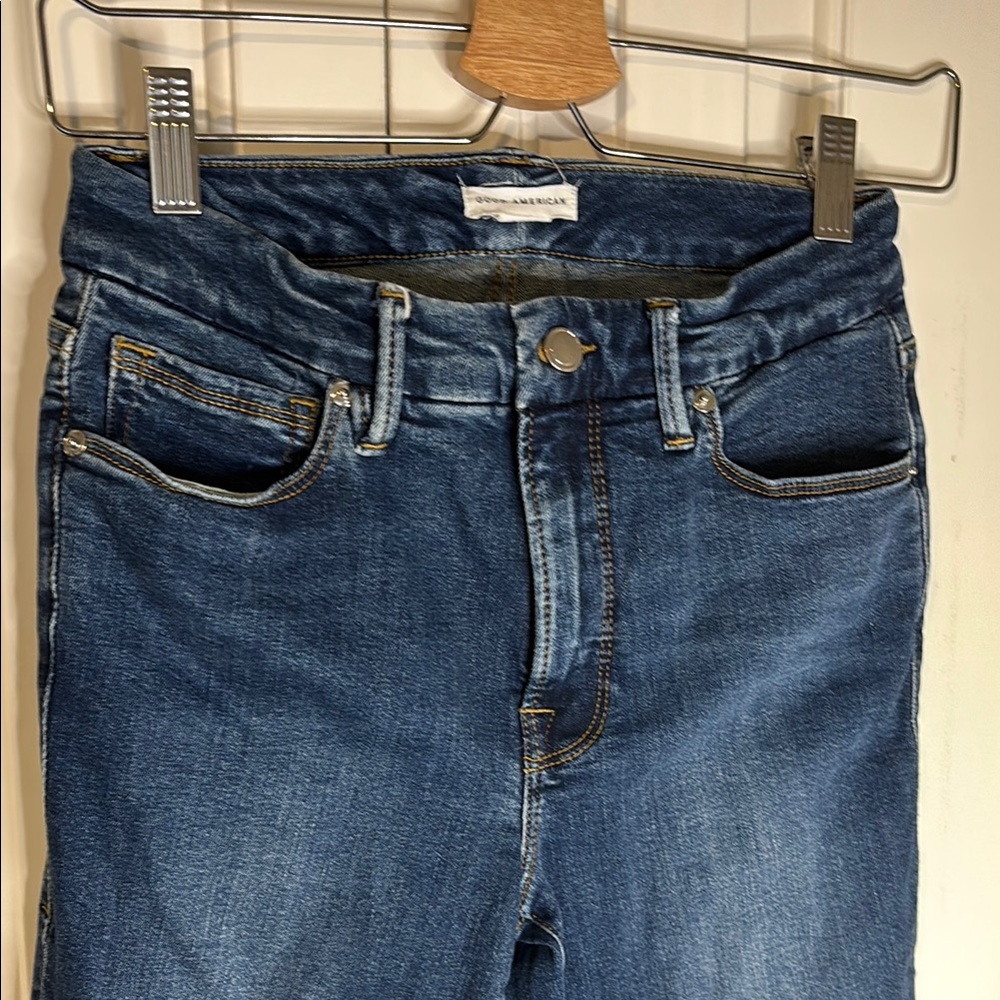 Good American Blue Skinny Jeans Versatile Denim